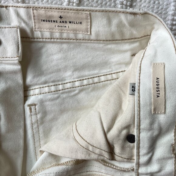 Immogene and Willie Augusta Washed White Canvas - Picture 7 of 7